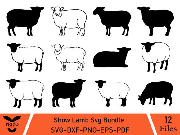 Download Show Lamb Svg Bundle - Bundle Collection