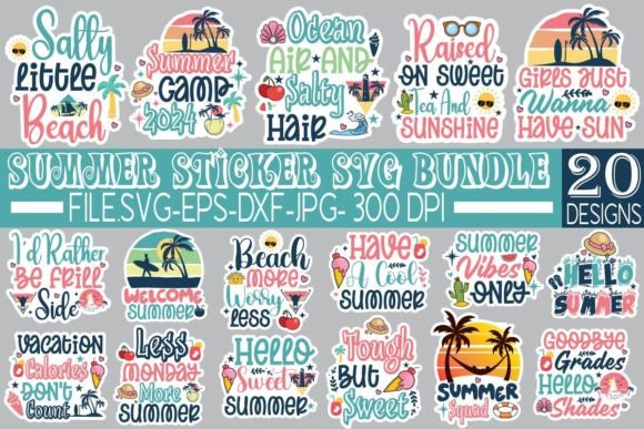 Download Summer SVG Bundle, Summer T-shirt Bundle - Bundle Collection