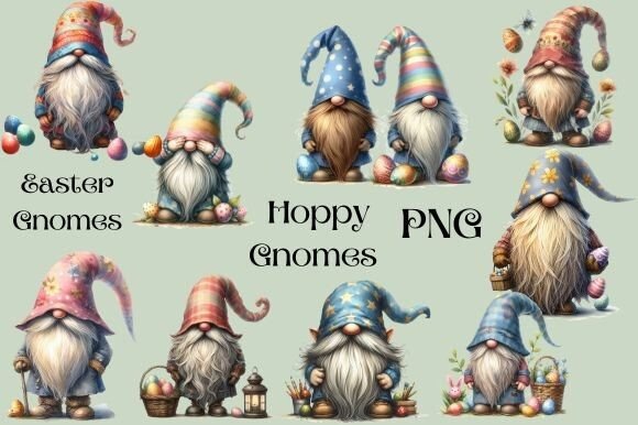 Download Hoppy Gnomes - Easter Collection - Easter collection Collection