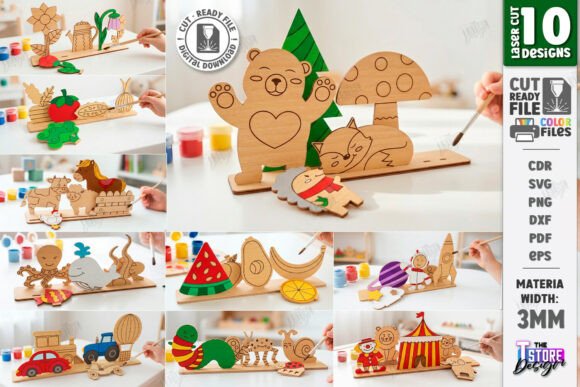 Download Coloring Montessori Toy for Kids Bundle - Bundle Collection