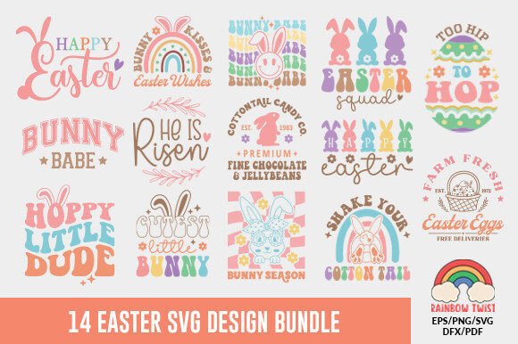 Download Easter SVG Design Bundle - Bundle Collection