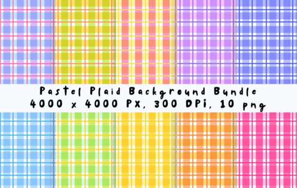 Download Pastel Plaid Background Bundle - Bundle Collection
