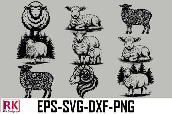 Download Sheep SVG Bundle - Bundle Collection