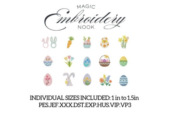 Download Mini Spring Easter Bundle X 15 Designs - Bundle Collection