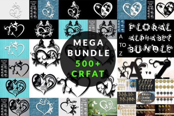 Download 3D Wall Decor Laser Cut Mega Bundle - Bundle Collection