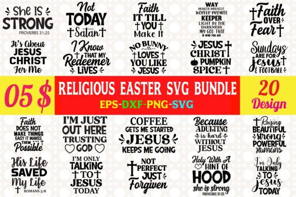 Download Religious Easter Svg Bundle Cut File - Bundle Collection