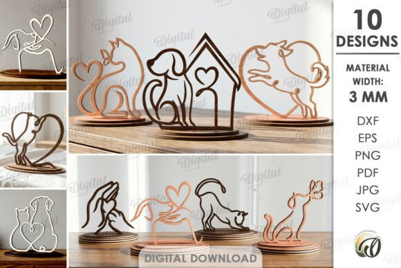 Download Perts Line Art Bundle Laser Cut - Bundle Collection