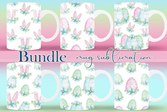 Download Happy Easter Mug Sublimation Bundle - Bundle Collection