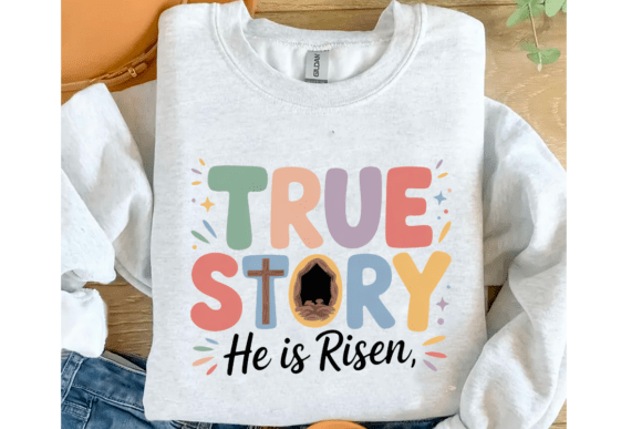 Download Retro Christian Easter PNG Bundle, True - Bundle Collection
