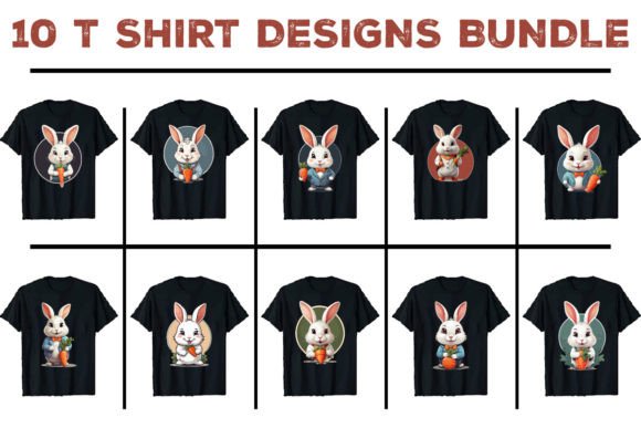 Download Easter Day, Bunny, Rabbit T Shirt BUNDLE - Bundle Collection