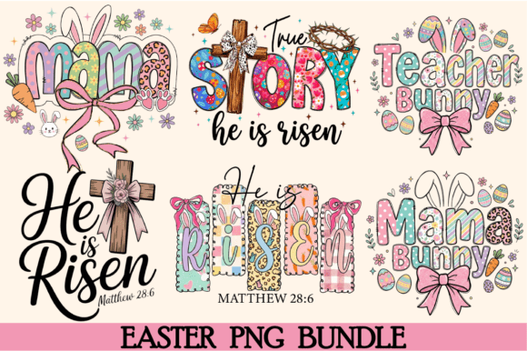 Download Easter PNG Bundle, Bunny Clipart SVG PNG - Bundle Collection