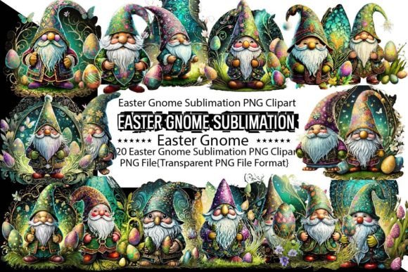 Download Easter Gnome Sublimation Bundle - Bundle Collection
