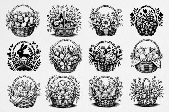 Download Easter Basket SVG Bundle - Bundle Collection