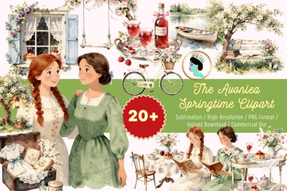Download Spring Watercolor Clipart Bundle - Bundle Collection