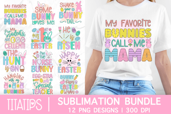 Download Happy Easter Sublimation Bundle PNG - Bundle Collection
