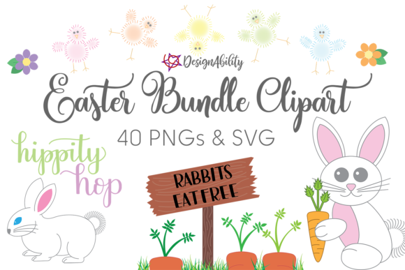 Download Easter Bundle Clipart SVG &amp; PNGs - Bundle Collection