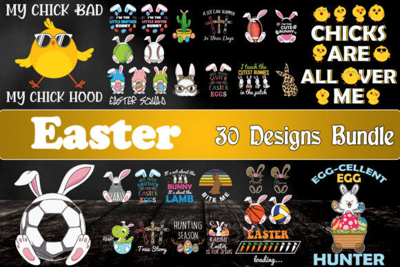 Download Easter Bundle SVG Part 1 30 Designs - Bundle Collection
